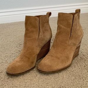Lucky Brand wedge boots